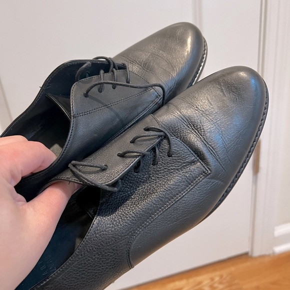 Stuart Weitzman SW Club Classic Leather Derbys Men’s Shoes Size 9 - Picture 6 of 10